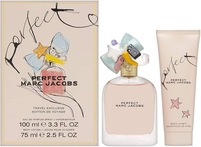 Marc Jacobs Perfect 100ml EDP Spray 75ml Body Lotion