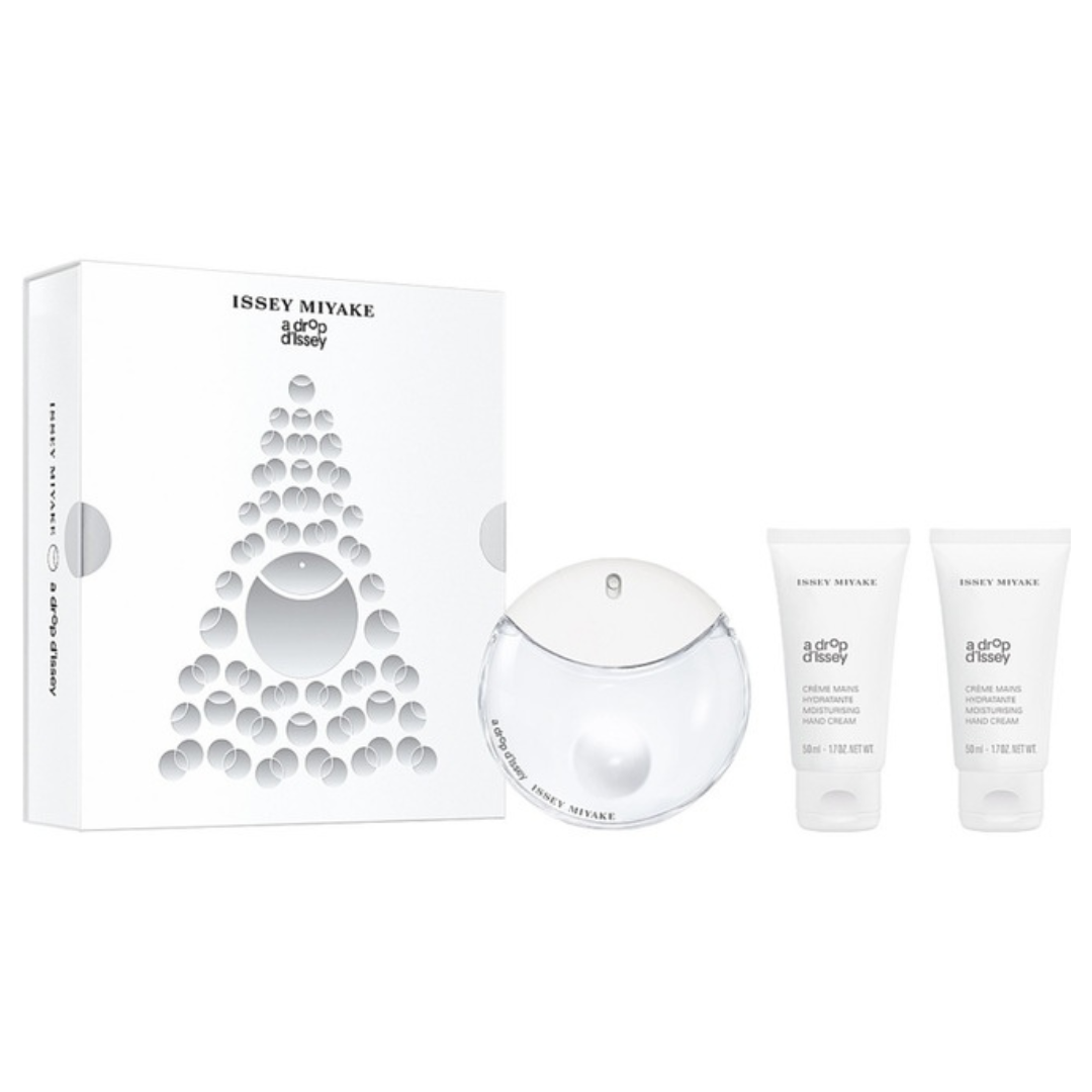 Issey Miyake A Drop d Issey Eau de Toilette Set 50ml 2 x 50ml Hand C