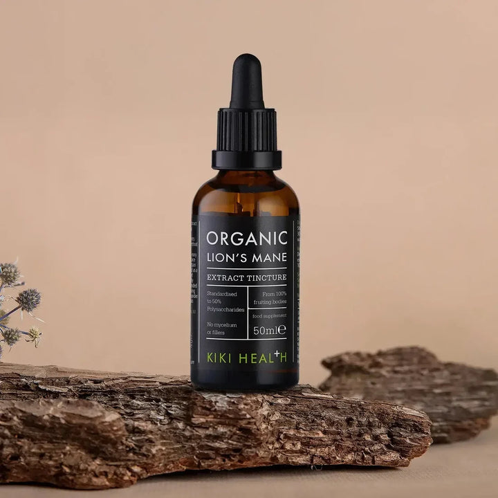 Organic Lion's Mane mushroom tincture by KIKI Health
